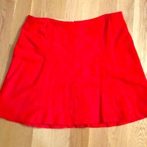 Orange skirt by Ann Taylor